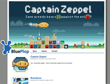 Tablet Screenshot of blueplop.com